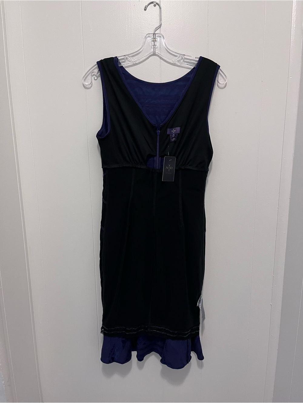 NYDJ Layla Mural Flounce Dress - Picture 8 of 12